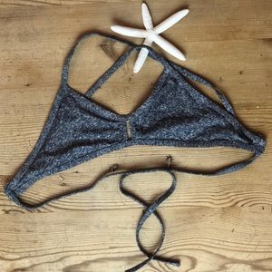 Jolyn Clothing Heather Grey “Vent Top” Bikini